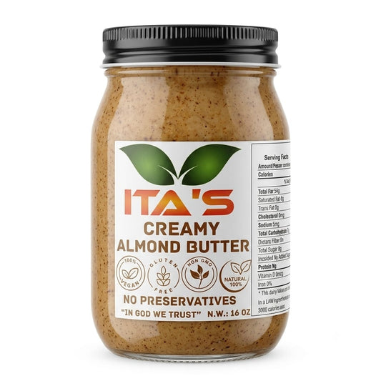 Ita's Creamy Almond Butter 12CT/Case