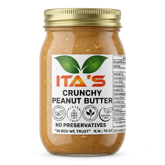 Ita's Crunchy Peanut Butter 12CT/Case